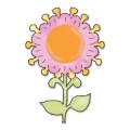 Sizzix Originals Die Stanzschablone Flower, Sunflower #2
