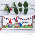 Bild 6 von Whimsy Stamps Clear Stamps  - Gnome Birthdays -  Gnomengeburtstage