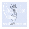 Bild 1 von Crackerbox & Suzy Stamps Cling - Gummistempel Grinch Standing