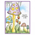 Bild 2 von Stampendous Perfectly Clear Stamps - Mushrooms - Pilze