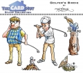 The Card Hut Clear Stamps - Golfer's birdie - Stamp Set