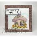 Bild 3 von Gummistempel Stamping Bella Cling Stamp GNOME HOME RUBBER STAMP