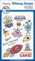 Whimsy Stamps Clear Stamps - Over the Moon