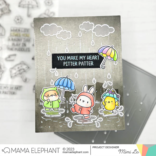 Bild 5 von Mama Elephant - Clear Stamps RAINY DAYS