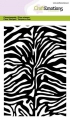 CraftEmotions Stempel - clearstamps A6 - Tiger-Zebra-Druck