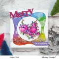 Bild 10 von Whimsy Stamps Clear Stamps - Dragon Christmas Cheer Drachen Weihnachten
