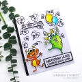 Bild 2 von Whimsy Stamps Clear Stamps - Party Monsters