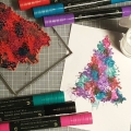 Bild 8 von StempelBar Stempelgummi - Limited Edition -Weihnachtsbaum aus Klecksen