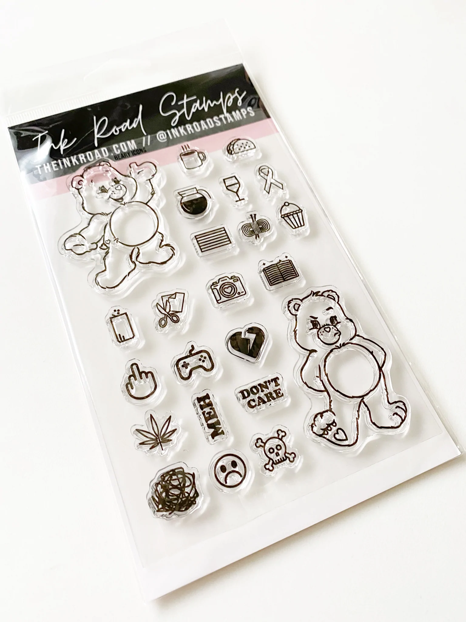 The Ink Road Clear Stamps - Beary Icons