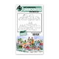 Art Impressions Stamp Set - Watercolor Country Village