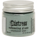 Tim Holtz Distress Embossing Glaze -Embossingpulver -  Weathered Wood