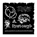 Woodware Stencils - Postcard