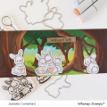 Bild 7 von Whimsy Stamps Clear Stamps - A Bunny Birthday - Hase