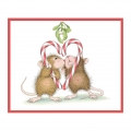 Bild 4 von Spellbinders Mistletoe Kiss Cling Rubber Stamp Set - House Mouse Stempelgummi