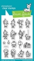 Lawn Fawn Clear Stamps  - Clearstamp Tiny Birthday Friends