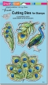 Stampendous Poised Peacock Die Set Stanzen