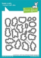Lawn Fawn Cuts - Stanzschablone Tiny Birthday Friends