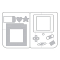 Hero Arts Stanze - Retro Game Fancy Dies