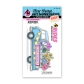 Art Impressions Clear Stamps Floral Truck Set - Pritschenwagen - Stempelset inkl. Stanzen