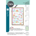 Sizzix - A6 Stencil By Stacey Park - Serene Sophisticate #2