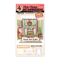 Art Impressions Clear Stamps with dies MB Santa Christmas - Stempelset inkl. Stanzen