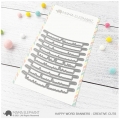 Mama Elephant - HAPPY WORD BANNER - CREATIVE CUTS - Stanze