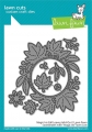 Lawn Fawn Cuts - Stanzschablone Magic Iris fall Leaves add-on