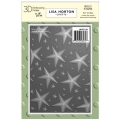 LISA HORTON - 3D Prägefolder - Bold Stars