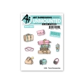 Art Impressions Clear Stamps Travel Accessories - Reise Stempelset inkl. Stanzen