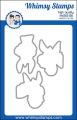Whimsy Stamps Die Stanze - Wonky Donkey Outlines Esel