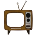 Sizzix Bigz Die by Tim Holtz - Retro TV - Fernseher