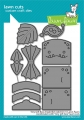 Lawn Fawn Cuts - Stanzschablone tiny gift box anglerfish add-on