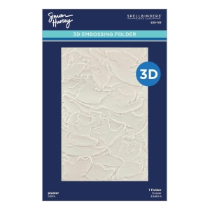 Spellbinders-3D-Embossing-Folder-By-Simon-Hurley-Prgefolder---Plaster-3D-Embossing-Folder