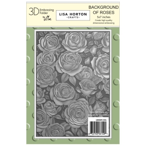 LISA-HORTON---3D-Prgefolder---Background-Of-Roses