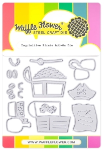 Waffle-Flower-Inquisitive-Pirate-Add-On-Die---Stanze-Schatztruhe
