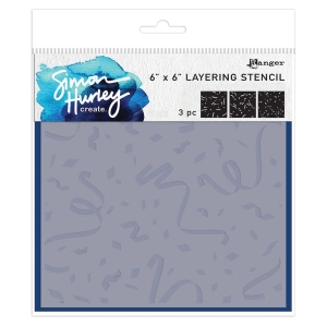 Simon-Hurley-create--Stencil---Schablone-Layering-Cue-the-Confetti