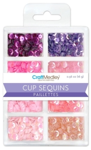 Craft-Medley-Creative-Essentials-Cup-Sequins---Pailletten-Princess