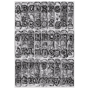 Sizzix-3-D-Texture-Fades-Embossing-Folder--by-Tim--Holtz---Prgefolder---Typewriter-LargeA5