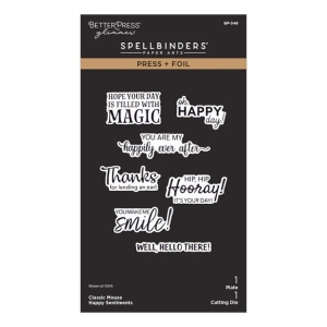 Spellbinders-BetterPress---Classic-Mouse-Happy-Sentiments-Press-Plates--Die-Set