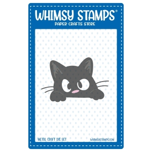 Whimsy-Stamps-Die-Stanze-----Peeking-Kitty-Dies