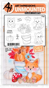 Art-Impressions-Clear-Stamps-Fall-Keepsake-Set---Stempelset-inkl-Stanzen