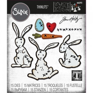 Sizzix-Thinlits-Die-by-Tim-Holtz---Stanzschablone---Bunny-Stitch