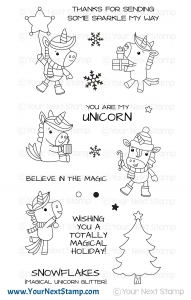 Your-Next-Stamp-Clear-Stamp-Winter-Unicorn-Rock