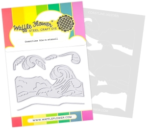 Waffle-Flower-Coastline-Die-n-stencil---Stanze-und-Schablone-Kste