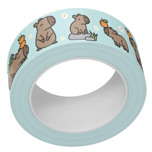 Lawn-Fawn-Washi-Tape---capybaras-washi-tape
