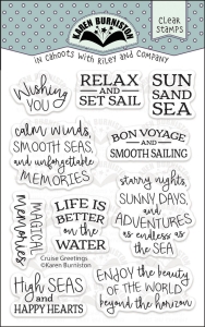 Karen-Burniston-Clear-Stamps-Stempel---Cruise-Greetings
