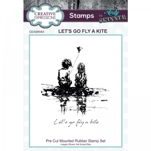 Creative-Expressions-Pre-Cut-Stamp---Gummistempel---Andy-Skinner-Lets-Go-Fly-A-Kite