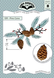 Karen-Burniston-Dies-Pine-Cone---Stanzen