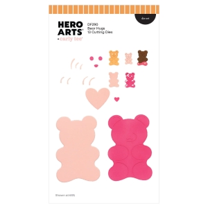 Hero-Arts-Bear-Hugs-Die-Set-by-Carly-Tee---Stanzen-Set