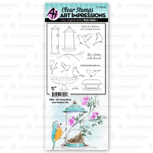Art-Impressions-Stamp-Set---Floral-Long-Stem-Bouquet-Set